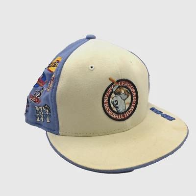 De Colección Ligas Negras Museo de Béisbol Gorra Gorra 1920-1960 Lana Ajustada Talla 7 3/8 NUEVO Foto 1 de 4