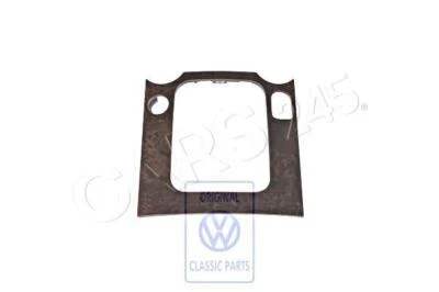 Guarnição Volkswagen genuína para seletor de engrenagem NOS VW Touareg 7L6863916DC1SG - Imagem 1 de 2