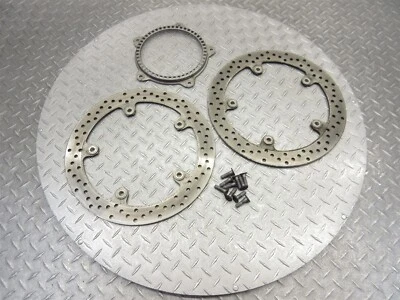 BMW F800ST F800 2010 06-13 par de discos de anillo ABS de rotor de freno delantero izquierdo derecho Foto 1 de 4