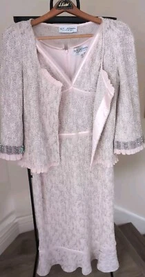 VESTIDO DE NOCHE ST. JOHN. Talla 8.  Impresionante 2 piezas. NUEVO SIN ETIQUETAS. Foto 1 de 4