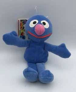 Peluche Tyco Sesame Street Beans GROVER Muppet 8" vintage 1997 con etiqueta - Imagen 1 de 3