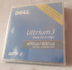 400GB Data Cartridge Dell LTO Ultrium 3 Tape Native 800GB Compressed - Picture 1 of 4