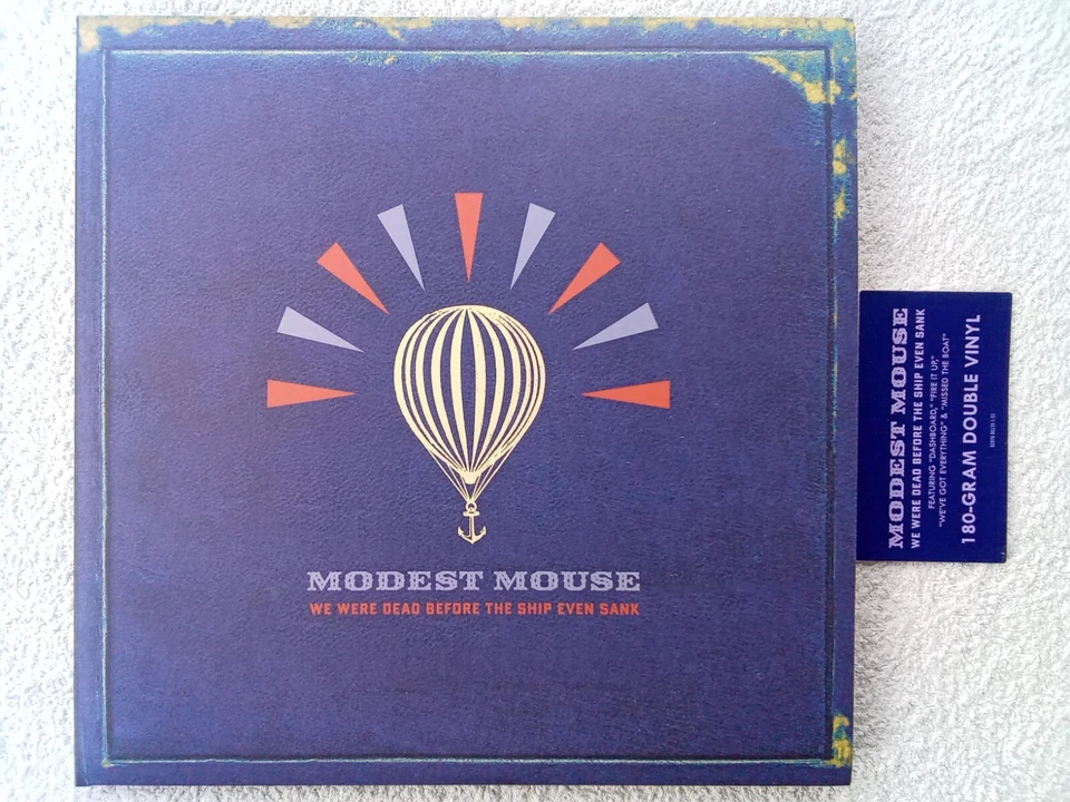 2 x LP  MODEST MOUSE. We Were Dead Before The Ship Even Sank (Org 2007 Gatefold) - Photo 1/4
