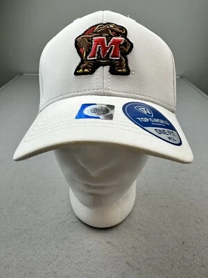 Top of the World Maryland Terrapins Облегающая Одна Подгонка Кепка M/L Редкая - Изображение 1 из 4