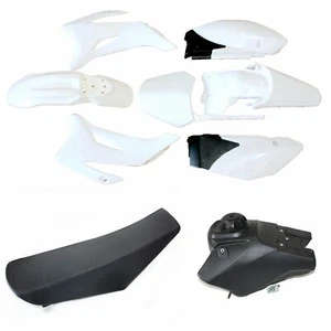 WT TTR110 Plastics Guard Fairing Fender + Seat + Tank PIT PRO Dirt Bike - Picture 1 of 10