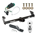 Trailer Tow Hitch For 99-04 Chevy Tracker Complete Package W/ Wiring And 2" Ball