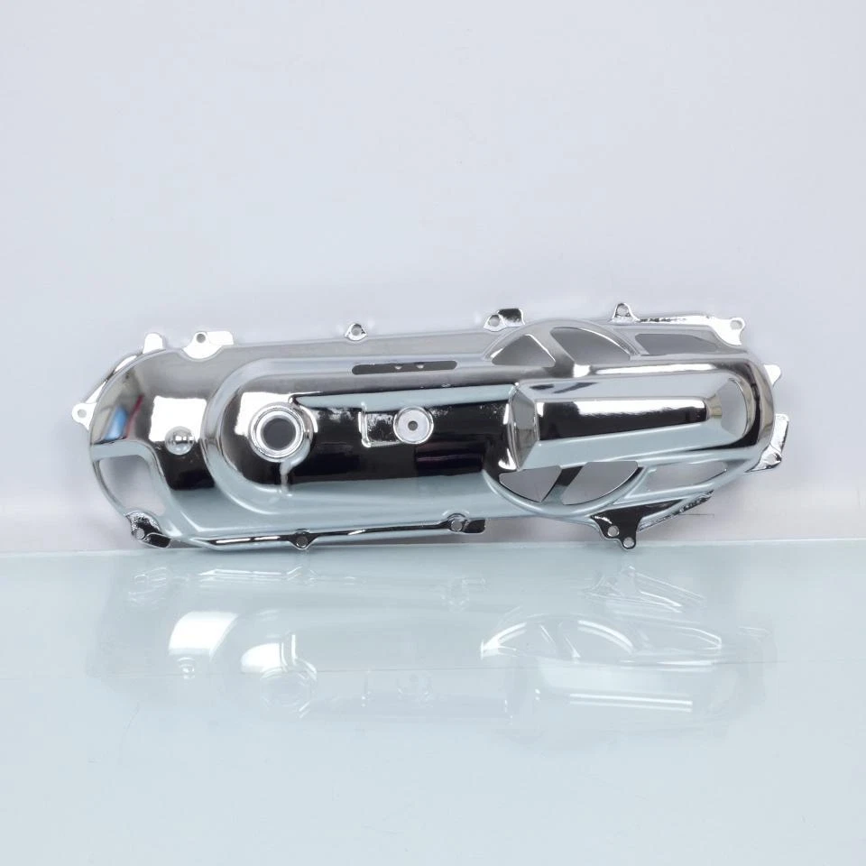 Carter de transmission TNT ventilé chromé pour scooter MBK 50 Spirit Neuf - Photo 1/3