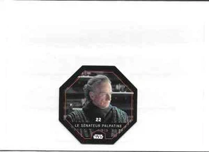 JETON COLLECTOR STAR WARS ( LECLERC ). LE SENATEUR PALPATINE N° 22. - Imagen 1 de 1