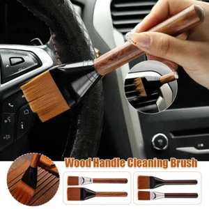 2Pcs Car Detailing Brushes Air Outlet Interior Dust Removal Brushes Clean Tools - Picture 1 of 22