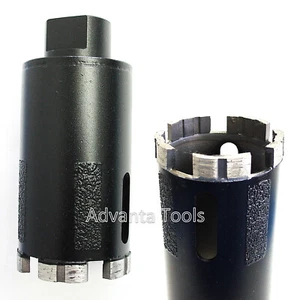 Broca de núcleo de diamante húmedo/seco de 2-1/2"" para mármol de granito con protección lateral - Imagen 1 de 4