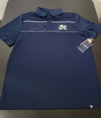 Camisa Polo Fanatics NCAA Notre Dame Lucha Irlandesa Grande Foto 1 de 4