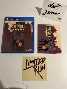 The Swindle Sony PlayStation 4 PS4 Limited Run Games Complete SEALED NEW - Picture 1 of 1