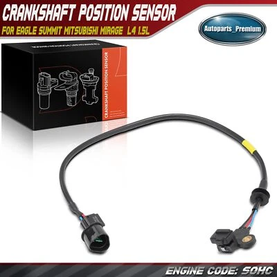Sensor de posición del cigüeñal para Mitsubishi Mirage 1993-1996 L4 1,5 L Eagle Summit Foto 1 de 4