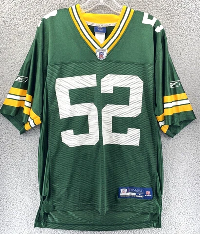 NFL On Field Reebok Football Jersey Sz Small Green Bay Packers Clay Matthews #52 Cover