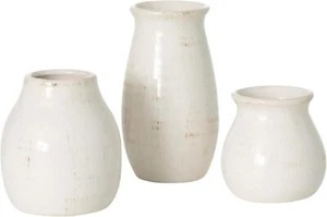 Bud Vases, Farmhouse, Mantle & Shelf Decor Decorations for Living Room, Bathr... - Picture 1 of 4