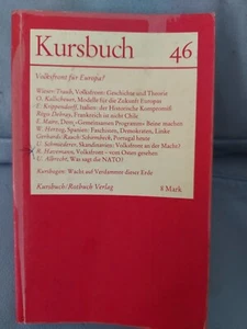 Kursbuch Band 46 Rotbuch Verlag 1976 Volksfront für Europa - Bild 1 von 20