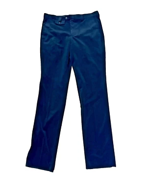 Pantalones de vestir negros Blu Martini para hombre talla 35×42 Foto 1 de 4