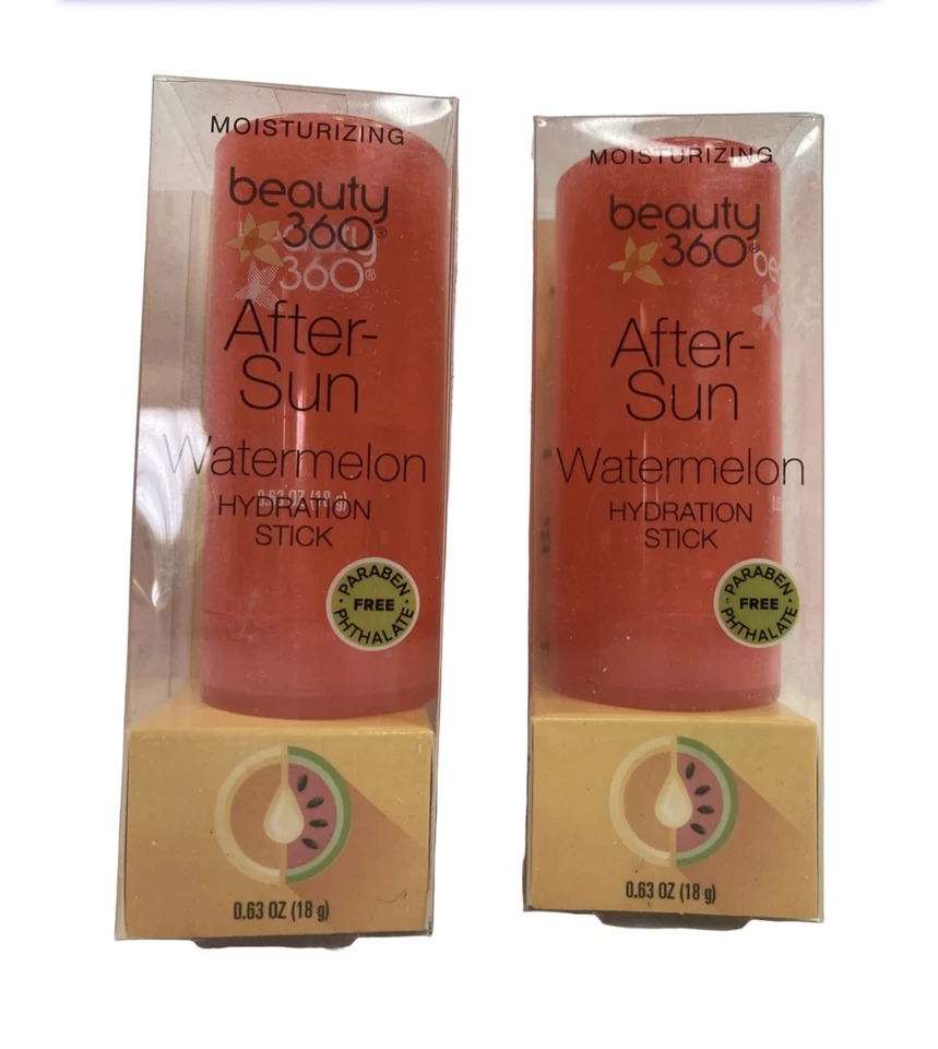 Hidratante Beauty 360 After Sun Sandía Barra 0.63 OZ Lote de 2 Foto 1 de 1