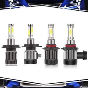 For Honda Element 2009-2011 2 Pairs H4/9003+9005 Daytime Running Light Bulb - Picture 1 of 12