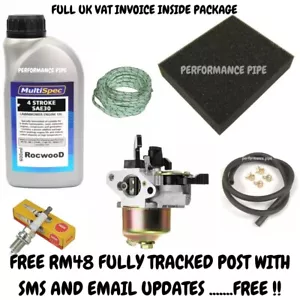 Honda GXH50 Service Kit fits engine on BELLE MIXER NGK Oil Air Filter Pipe Carb - Picture 1 of 3