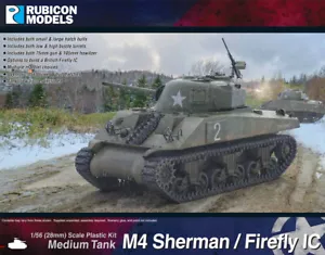 Rubicon Models 280061 M4 Composite/Firefly IC Hybrid Tank 1/56 Kit Plastica - +P - Foto 1 di 12