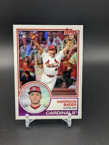 Harrison Bader 2018 Topps Chrome 1983 Mojo Refractor #31 - Picture 1 of 2