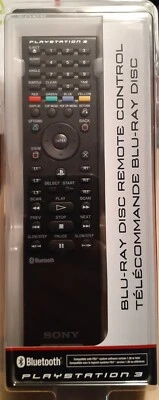 Sony PS3 Remote Control For Blu-Ray Disc New - Image 1 of 2