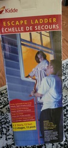 Kidde Escape Ladder Model: Kl-2S Never used Approximately 13 Feet *2 Stories