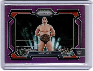 Gunther 2024 Panini Prizm WWE Purple Prizm #50 WWE Raw #053/149 - Imagen 1 de 2