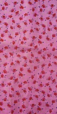 Tela de acolchado de algodón floral rosa textiles Marcus vintage BTY buena calidad Foto 1 de 4