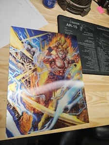 3D Lenticular Effect-Anime Dragon Ball Z Poster,2 Images In 1 - Picture 1 of 3