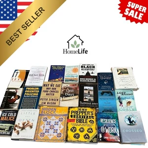 Lot of 20 Large Trade Literature Fiction Paperback BestSeller UNSORTED Mix Books - Picture 1 of 4