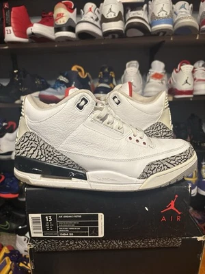 Talla 13 - Jordan 3 Retro Blanco Cemento 2011 Foto 1 de 4