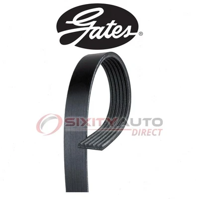 Gates Serpentine Belt for 2011 Volkswagen Crafter Van 2.5L L5 - Accessory ln Foto 1 de 4