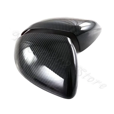FOR 21-26 MERCEDES BENZ C/E/S/CLE/GLC CLASS SIDE CARBON FIBER MIRROR COVER CAPS Foto 1 de 3