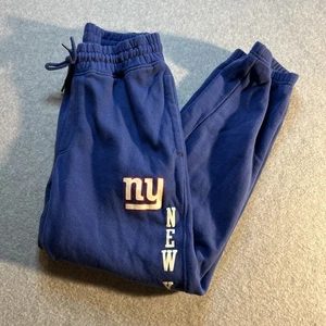 NFL New York Giants Joggers Sweatpants w/ Drawstring - Mens Small S - Picture 1 of 3