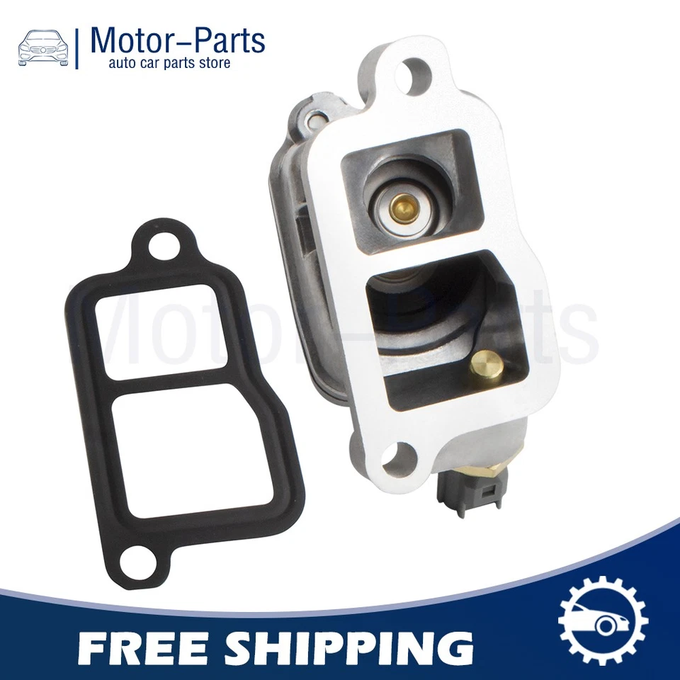 Conjunto de carcasa de termostato de refrigerante de motor compatible con Volvo S60 2003 2004 2005 Foto 1 de 4