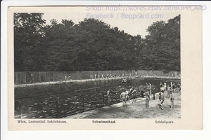 WIEN 13 , HIETZING , SCHÖNBRUNN , SCHWIMMBAD , ca1918 !! SELTEN , RARE !!  Q - Bild 1 von 2