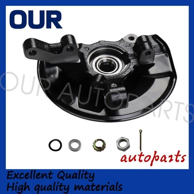 Ajuste para Jeep Patriot 2007-2017 dirección delantera izquierda nudillo y cojinete de cubo de rueda Foto 1 de 4