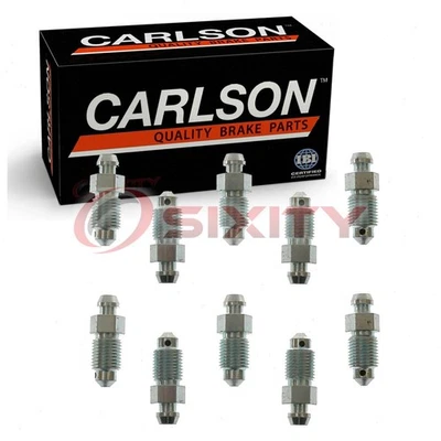 2 tornillos purga de freno trasero Carlson para Dodge Grand Caravan 2013-2020 pastilla fd Foto 1 de 4