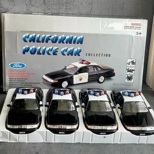 Limited Release Ford Official VTG 1/24 California Police Car Die-Cast Set of 4 - Picture 1 of 13