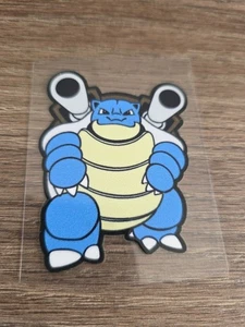 Pokémon Blastoise High Quality Raised Waterproof UV DTF Decal 3in - Picture 1 of 4