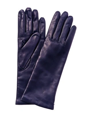 Portolano Women's Blue Leather Gloves Women's - Image 1 of 2
