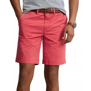 POLO RALPH LAUREN Youth 16 XL Classic Fit 9” Chino Coral Shorts Cotton Stretch - Picture 1 of 9