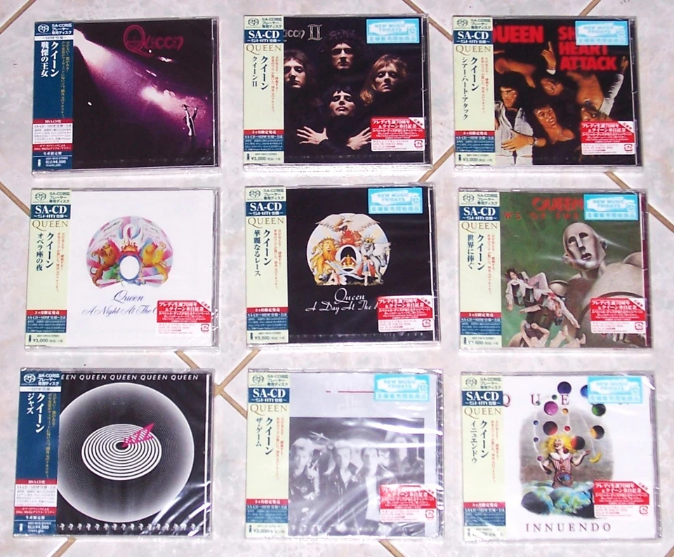 QUEEN - JAPANESE SHM-SACD COLLECTION — 第 1/1 张图片