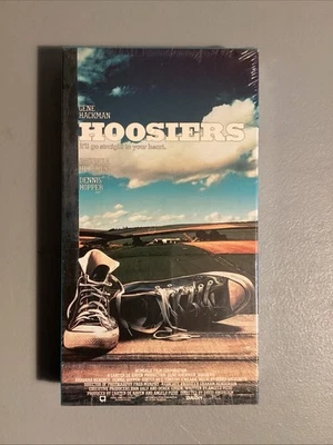 Hoosiers VHS Gene Hackman Dennis Hopper Barbara Hershey 1986 Hemdale New Sealed Foto 1 de 3