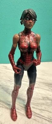 Hasbro Marvel Legends Spider Girl Ashley Barton Action Figure Space Venom BAF - Image 1 of 2