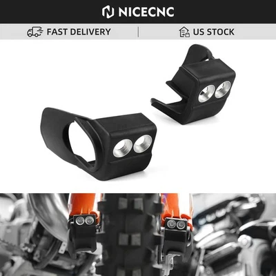 Protetores de sapato garfo protetor para KTM 125-500 EXC EXC-F XC XCF XCW SX SXF 2016-2022 - Imagem 1 de 4