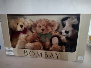 Bombay  Plush Stuffed Animal Teddy Bear 01 Collectible Bears NIB New In Box - Picture 1 of 6