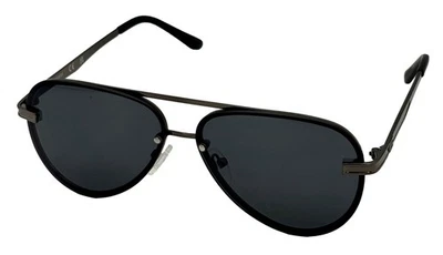 Gafas de sol Guess para hombre de aviador de metal negro, lente espejo de humo GF0172. 8C Foto 1 de 4